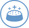 Ícone de comedouro